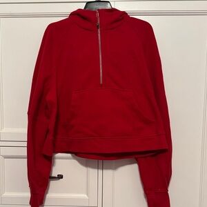 lululemon athletica Red Hoodie